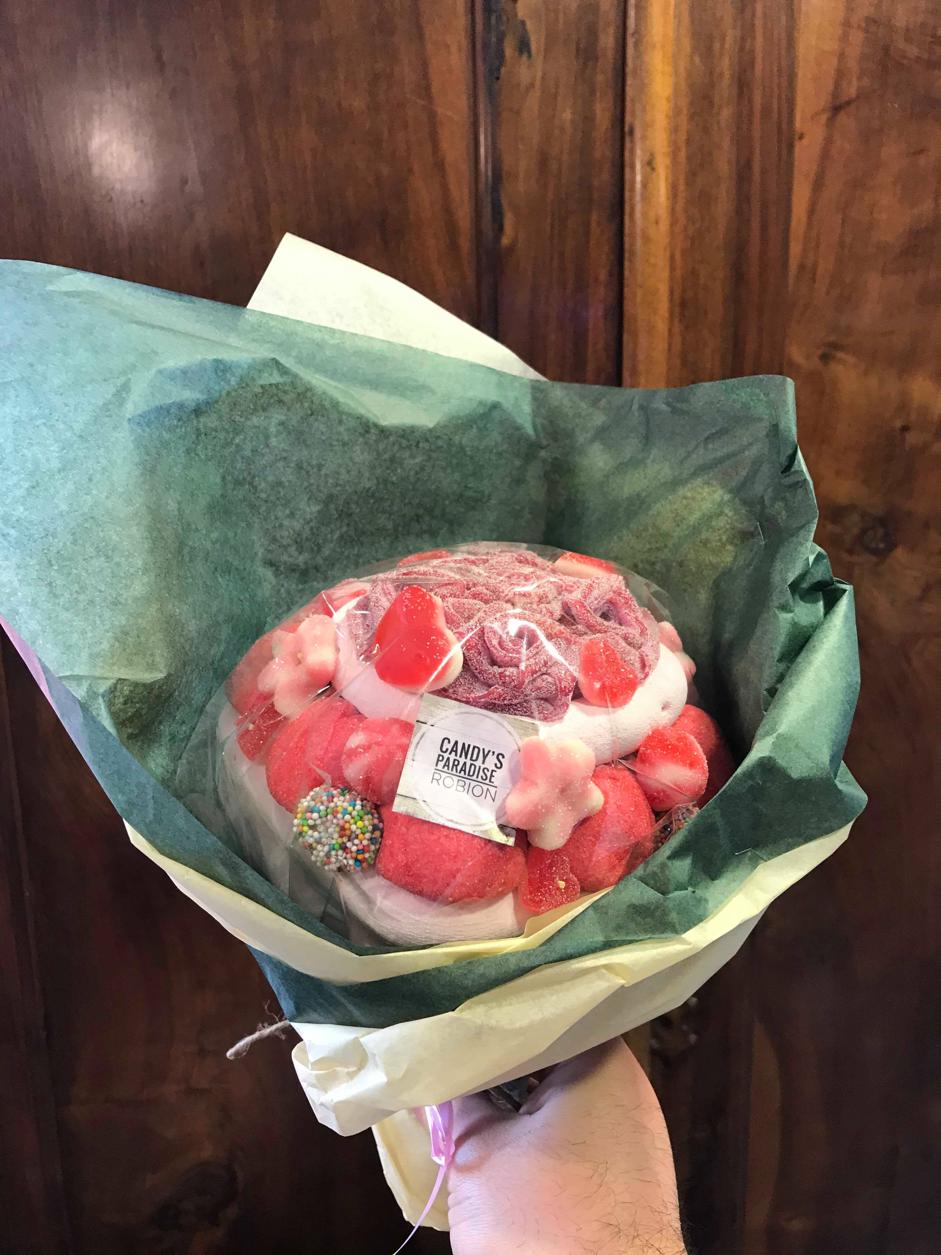 Bouquets de Bonbons pour la Saint-Valentin