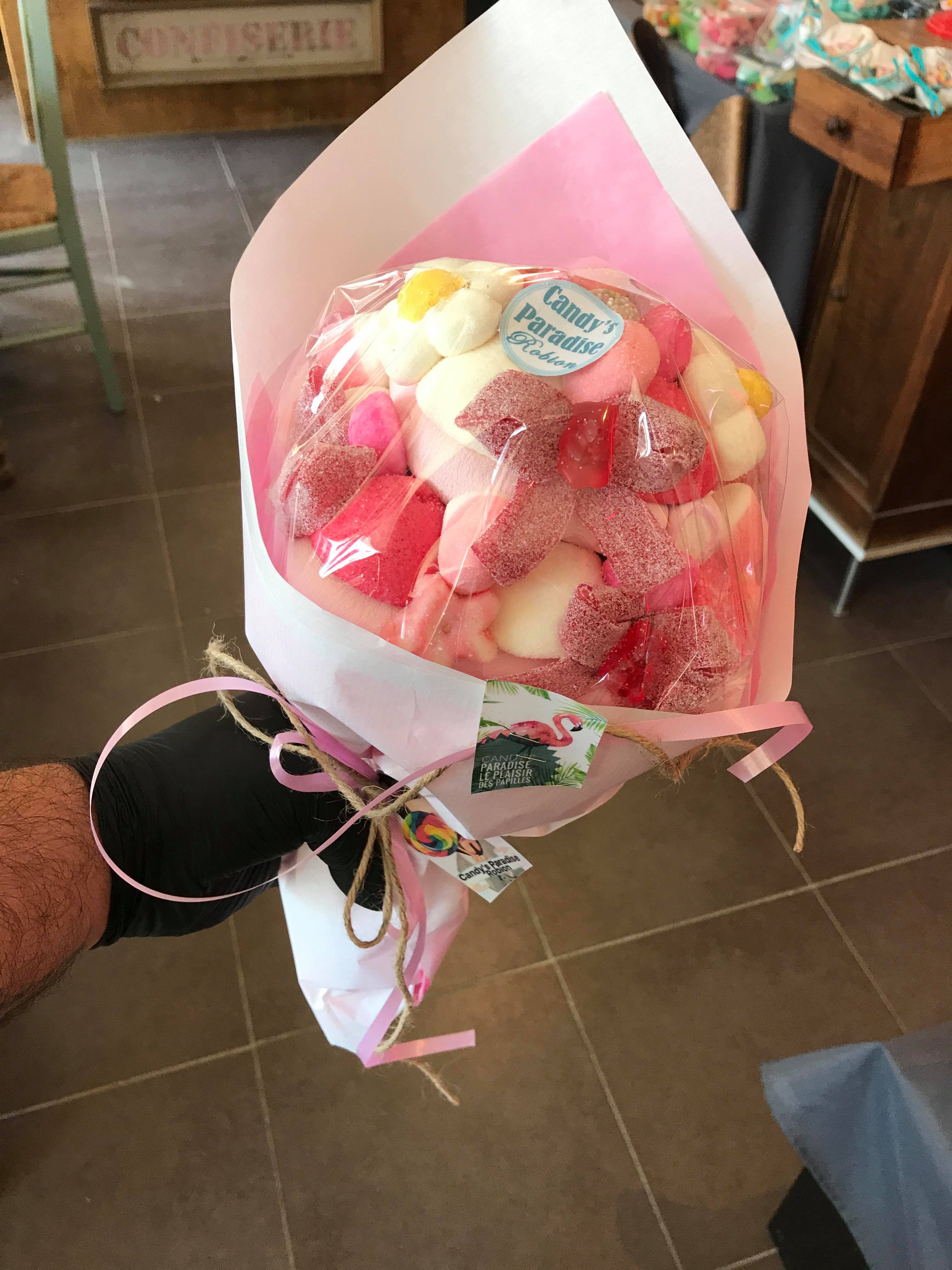 Bouquets de Bonbons pour la Saint-Valentin